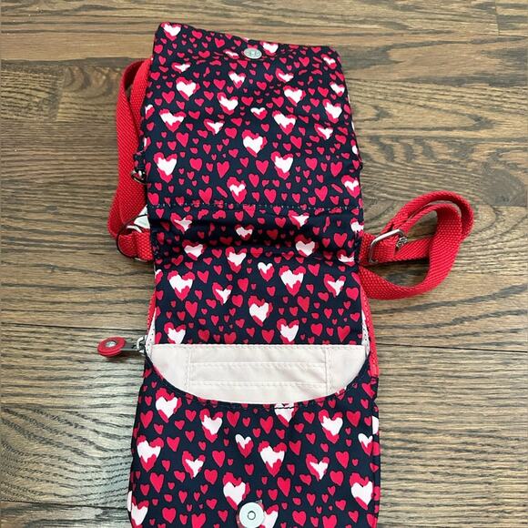 KIPLING Heart Festival El Dorado Crossbody Bag NWT - Picture 7 of 8